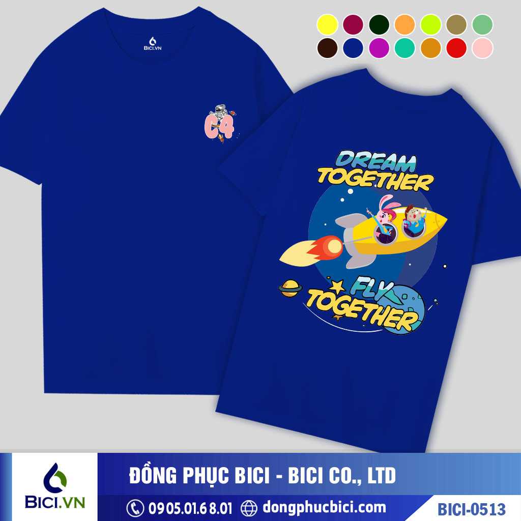 BICI-0513 - Áo Lớp Dream Together, Fly Together Cực Hot