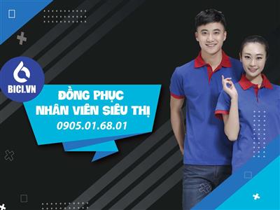 May Áo Đồng Phục Nhân Viên Siêu Thị - Đồng Phục BiCi