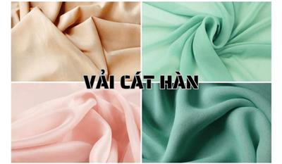 Vải cát hàn - Vũ khí cứu tinh cho mùa hè oi bức